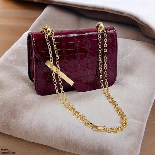 HBGP001 Cut Shaped Ladies Hand Bag - HBGP