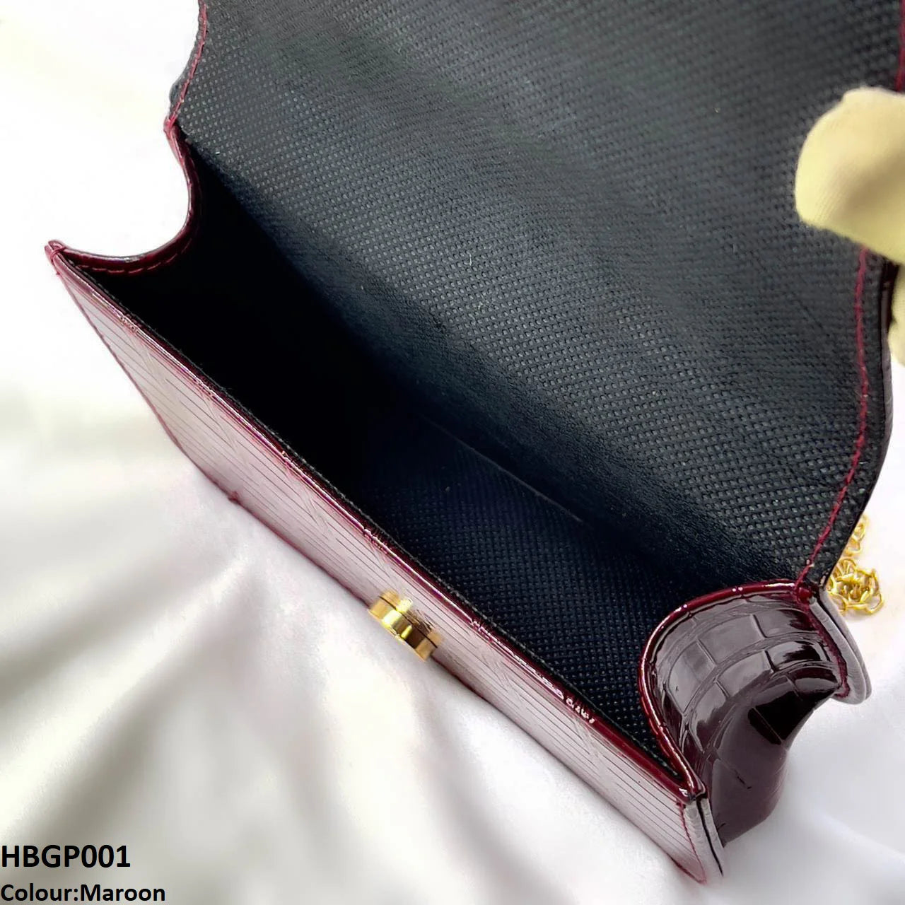 HBGP001 Cut Shaped Ladies Hand Bag - HBGP