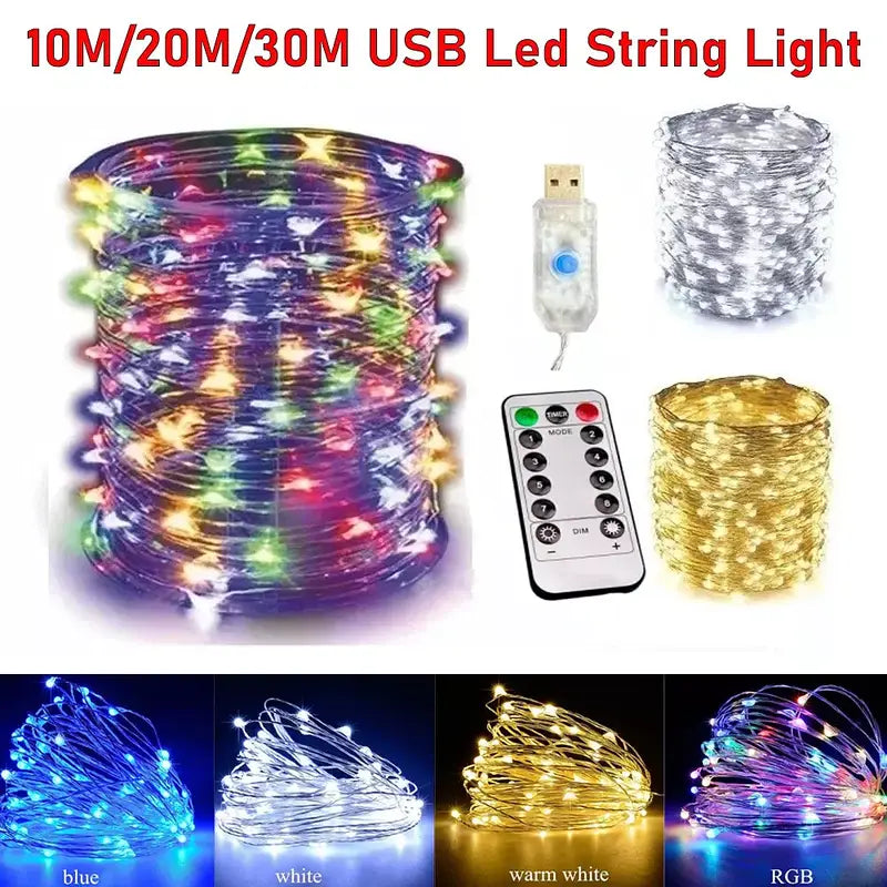 3D Crystal Ball Night Light Warm White Decoration Ball Projection Lamp
