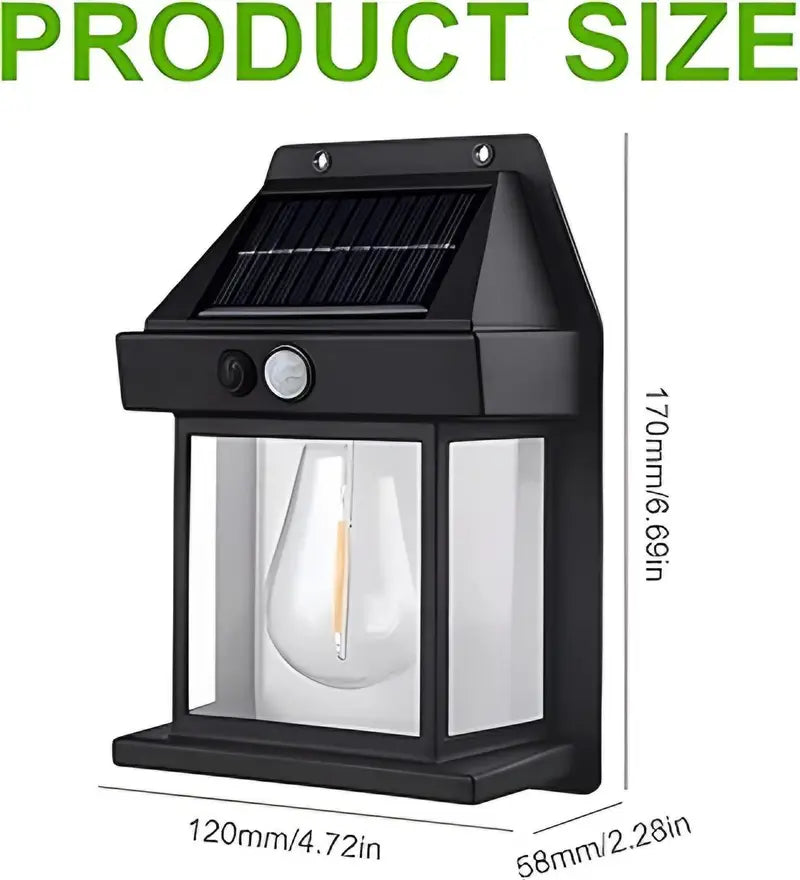 Solar Lamp Lights Outdoor Lamp for Room, Garden, Wall & Bedroom